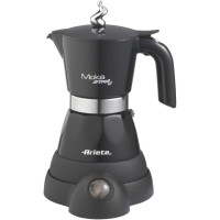 Електрична гейзерна кавоварка Ariete Moka Aroma Elettrica nera 1358A BK (1358/11)