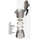 Кавоварка гейзерна Bialetti Moka Express 6TZ 0001163
