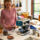 Ріжкова кавоварка еспресо Russell Hobbs Distinctions Blue 26451-56
