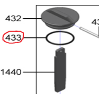 Кільце ущільнювальне Flow control valve Franke Evolution black